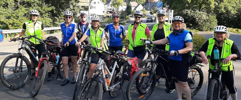 Frauenradtour 2021 nach Leutesdorf am Rhein