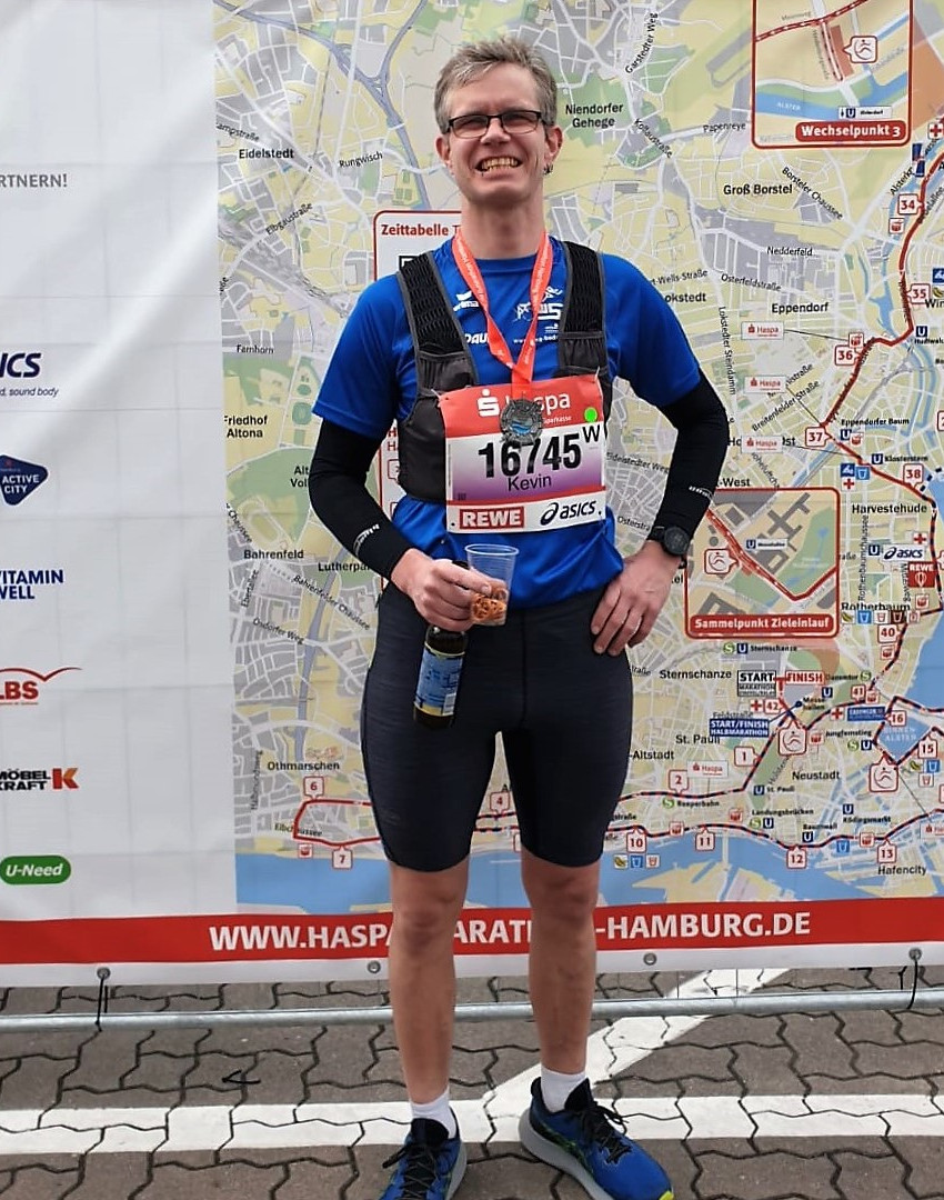 Bestzeit beim Halb-Marathon in Hamburg