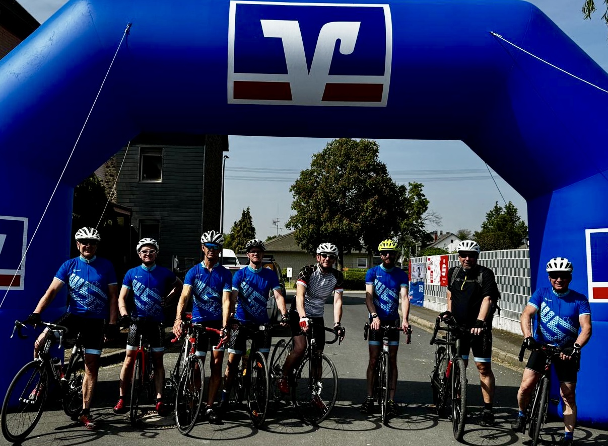 Saisonstart der Rennrad-Herren, Sternfahrt nach Ochtendung
