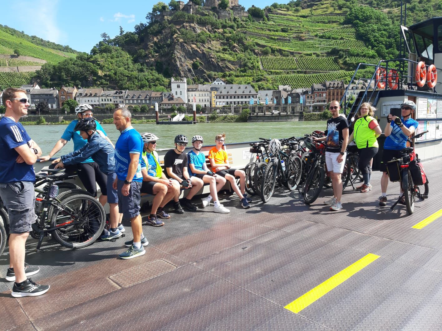 WSG Familienradtour in St. Goar vom 5. Bis 7. Juli 2024