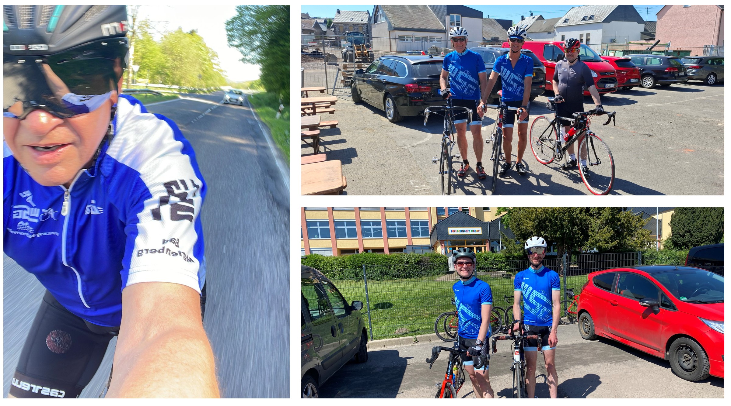 Sternfahrt der Rennrad-Gruppe am 1.Mai nach Ochtendung