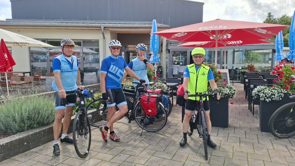 Mittagspause auf dem Weg nach Bad Neuenahr-Ahrweiler