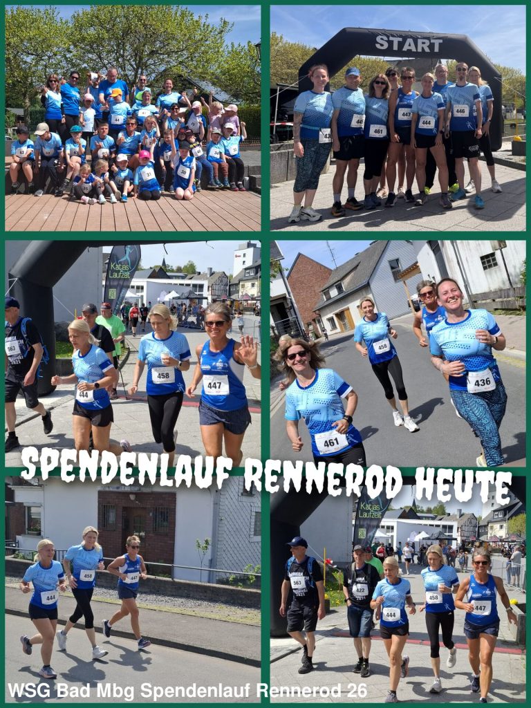 Spendenlauf TV Rennerod 2026 Bildersammlung WSG
